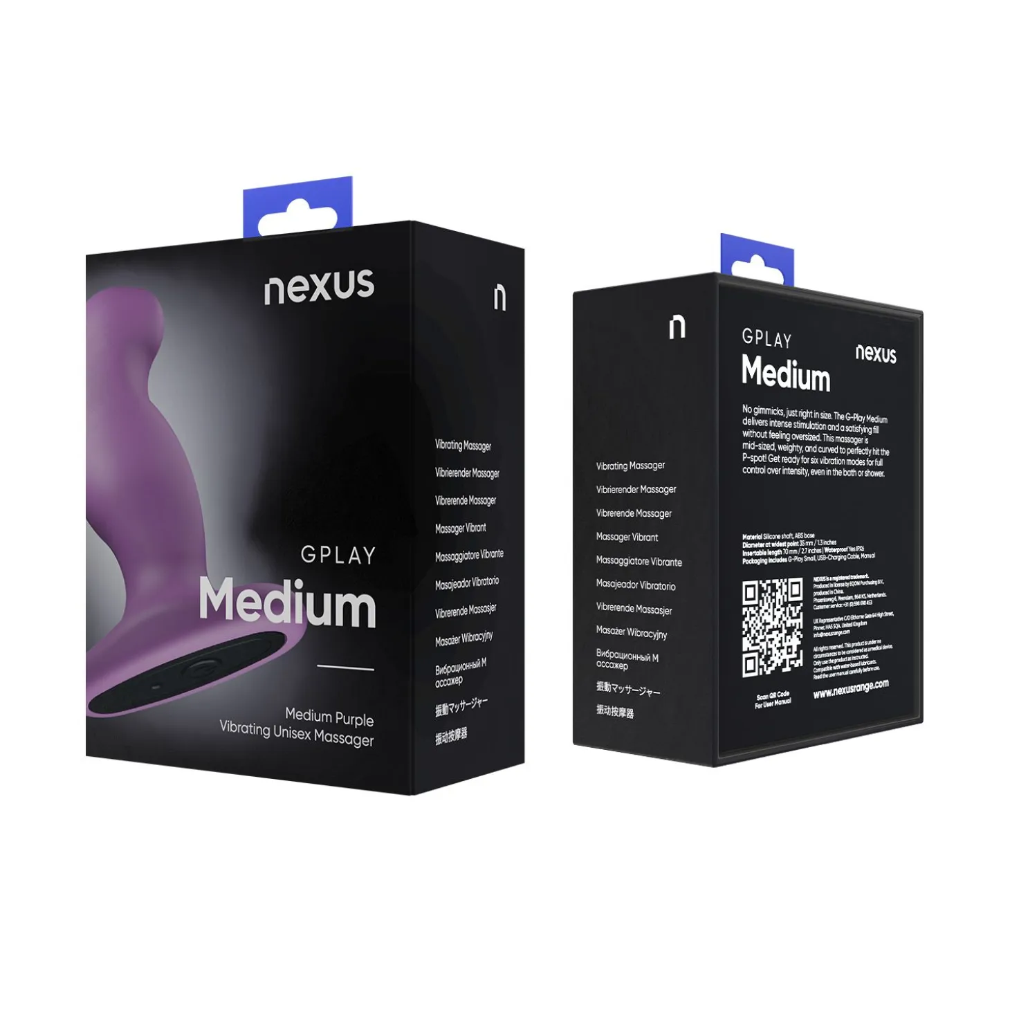 Nexus - G-Play Plus Vibromasseur - Moyen