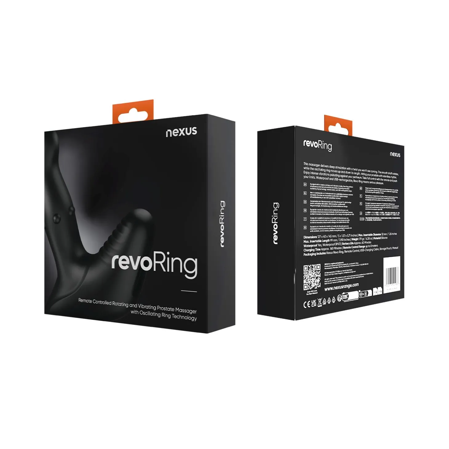 Nexus - REVO RING Stimulateur Prostatique Rotatif avec Télécommande
