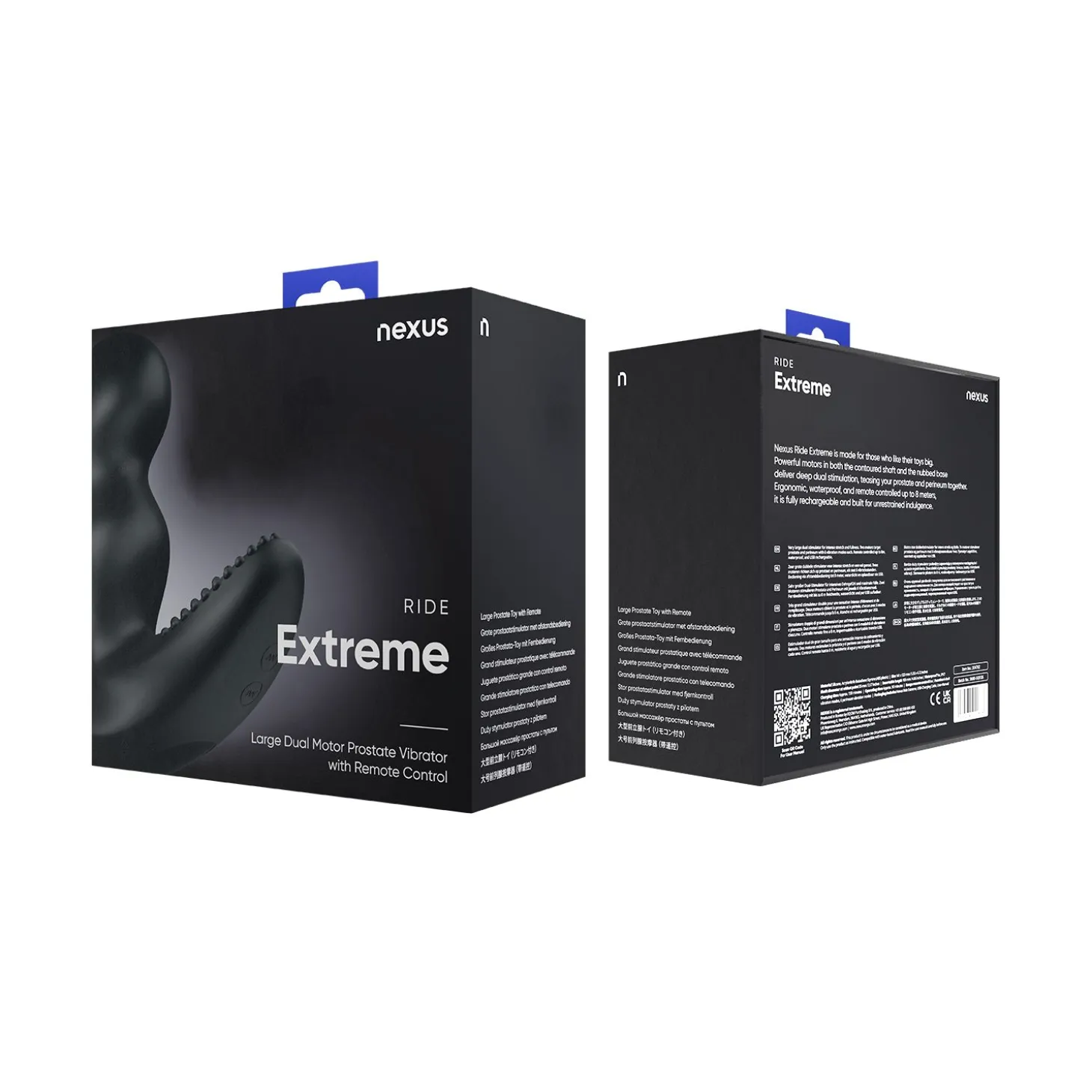 Nexus – Ride Extreme Vibromasseur Prostatique – Noir
