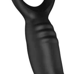 Nexus - Vibro anal avec anneau pénien et testiculaire Simul8 - Noir