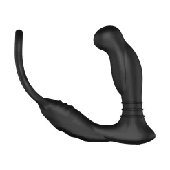 Nexus - Vibro anal avec anneau pénien et testiculaire Simul8 - Noir