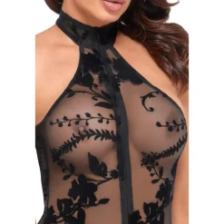 Noir Handmade – Ego Body Halter – Noir