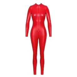 Noir Handmade – Orgia Powerwetlook Combinaison – Rouge