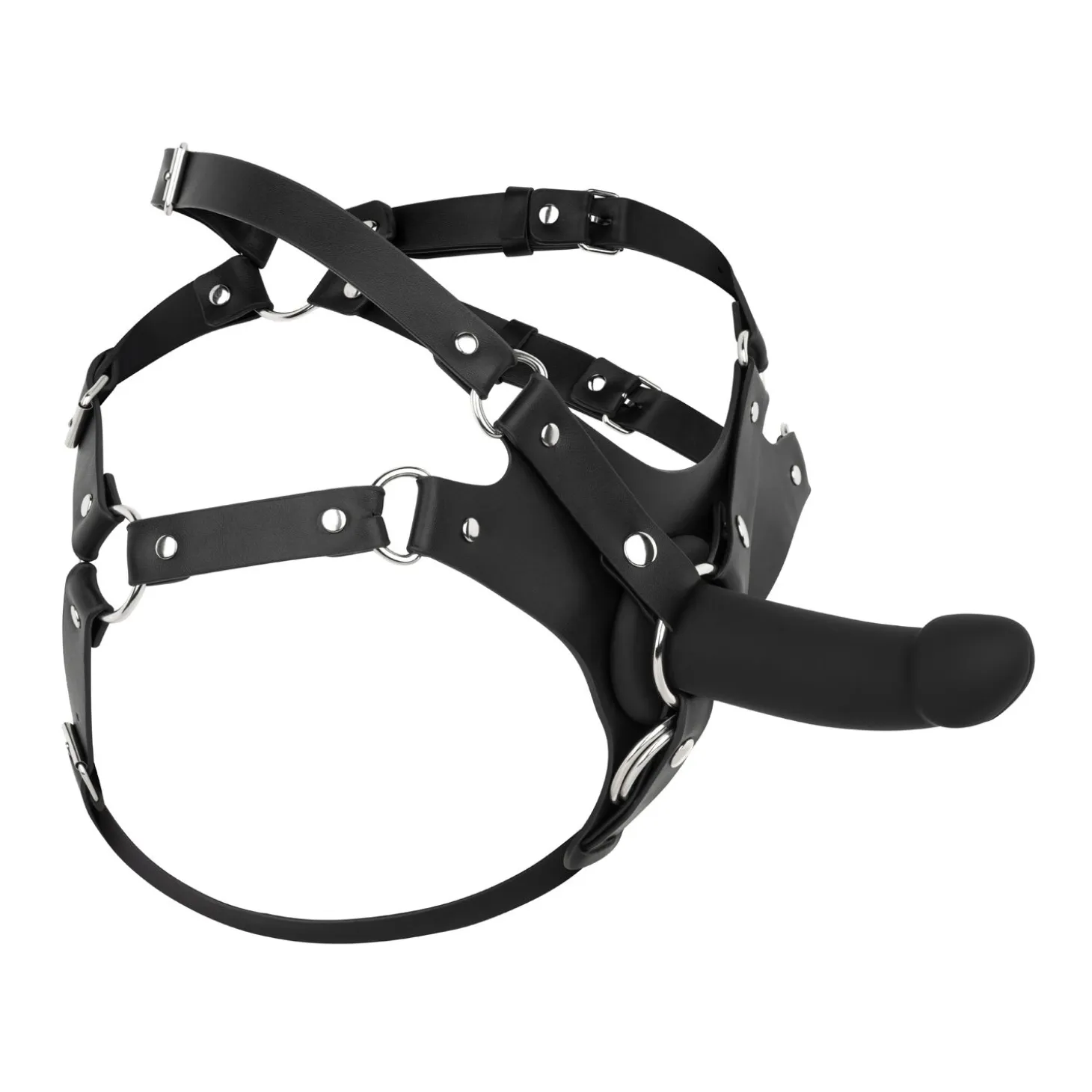 No-Parts - Blake Harnais Strap-on - Noir