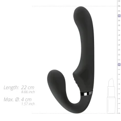 No-Parts - Gode-ceinture sans harnais Avery - 22 cm