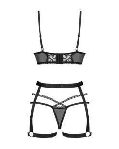 Obsessive - Blomentis Ensemble Trois Pièces - Noir