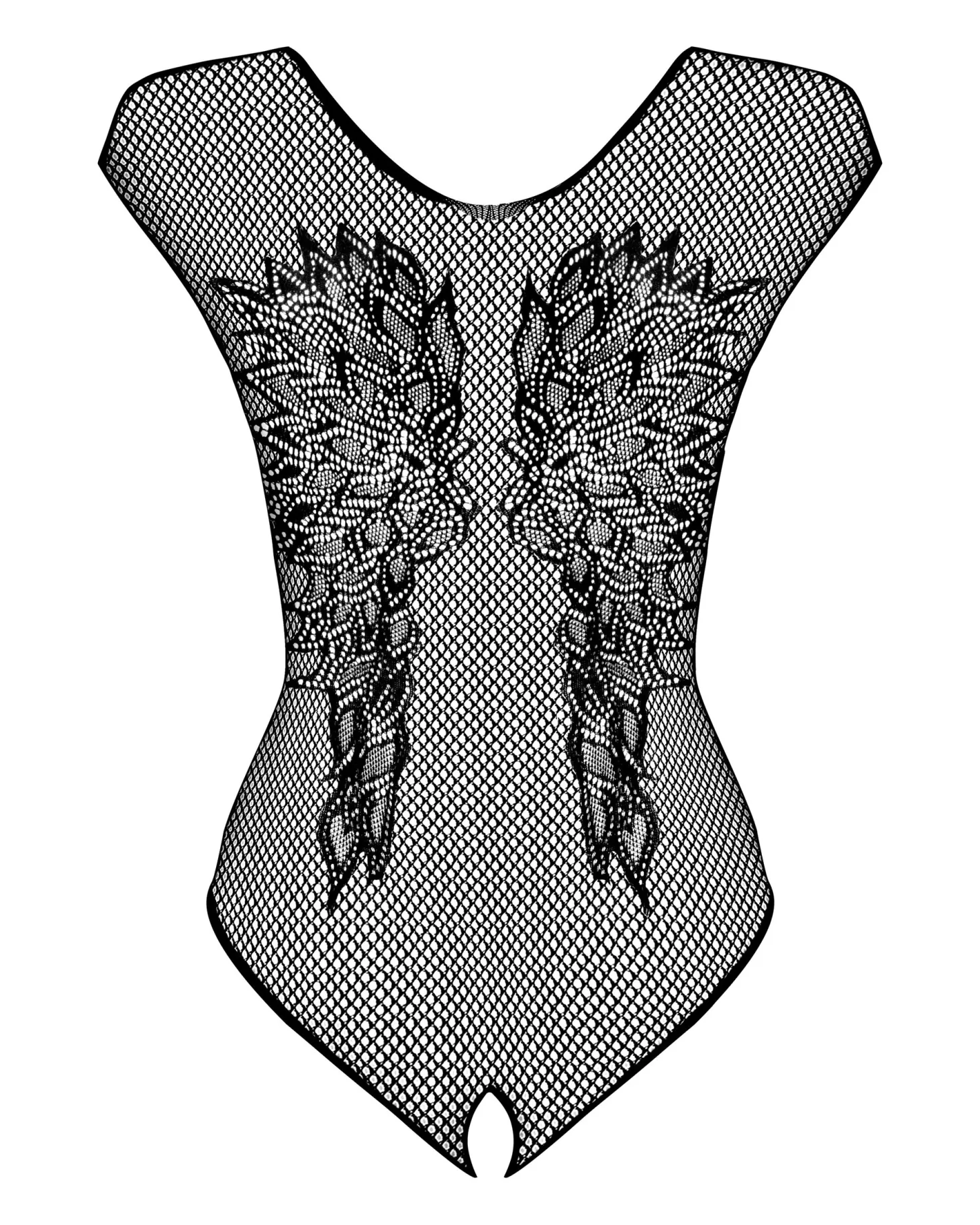 Obsessive - Body sexy avec entrejambe ouvert - Noir