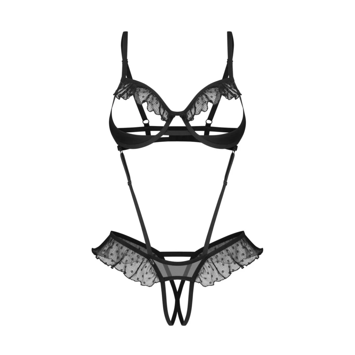 Obsessive - Carrola Teddy Ouvert - Noir