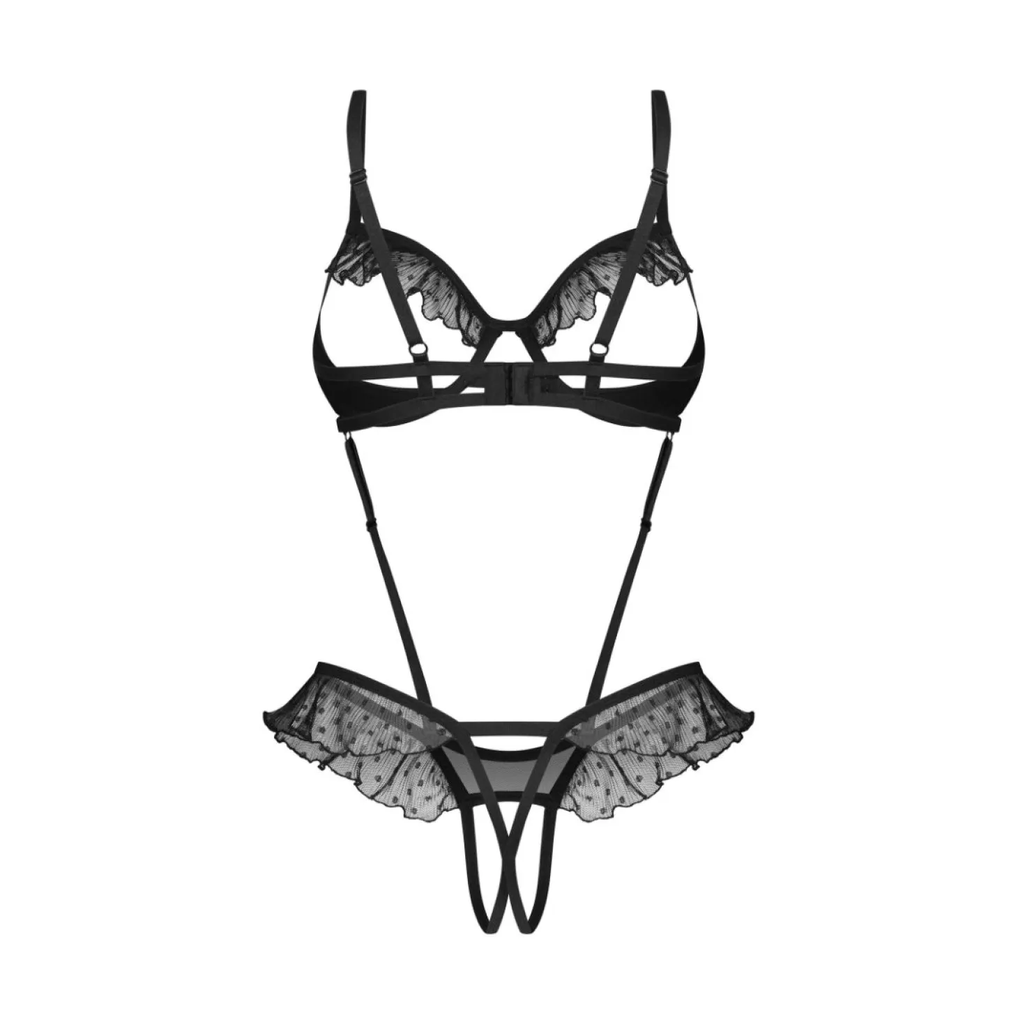 Obsessive - Carrola Teddy Ouvert - Noir