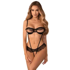 Obsessive - Carrola Teddy Ouvert - Noir