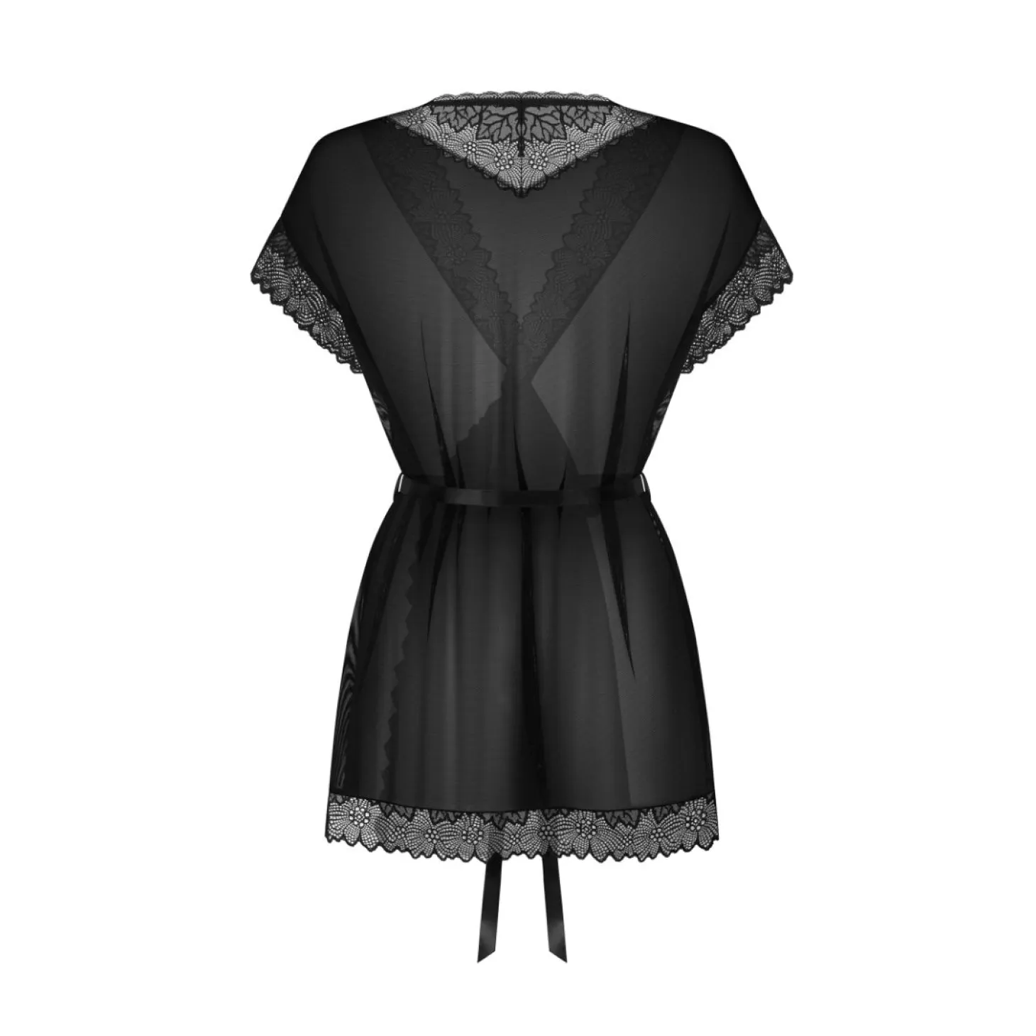 Obsessive - Deina More Peignoir - Noir