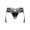 Obsessive – Dominna String Ouvert – Noir
