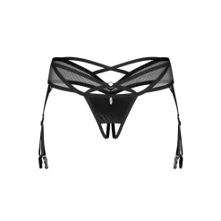Obsessive – Dominna String Ouvert – Noir