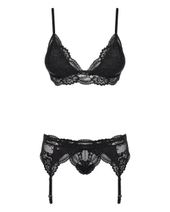 Obsessive - Ensemble de lingerie à 3 pièces en dentelle