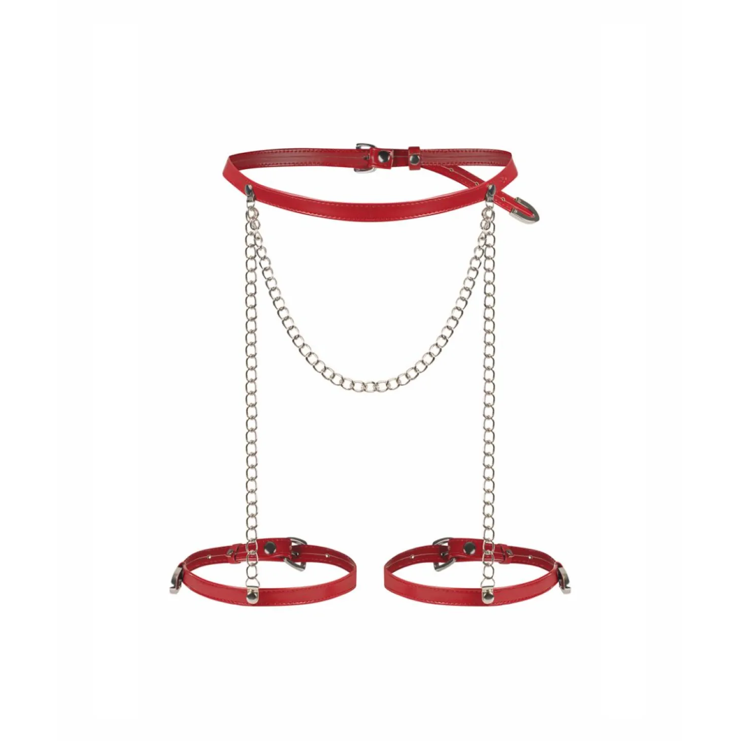 Obsessive - Inferro Harness Bottom - Rouge