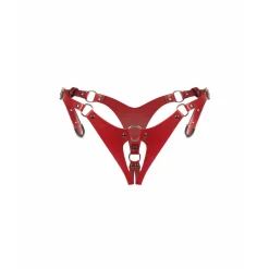 Obsessive - Inferro String Ouvert - Rouge