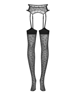Obsessive - Isinne Bas Jarretelles - Noir