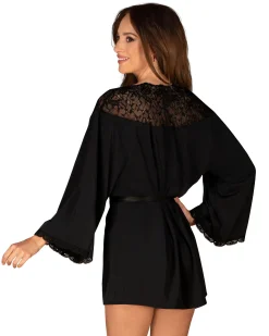 Obsessive - Kimono Bellastia - Noir