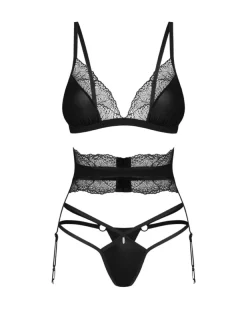 Obsessive - Lobellis Ensemble Trois Pièces - Noir