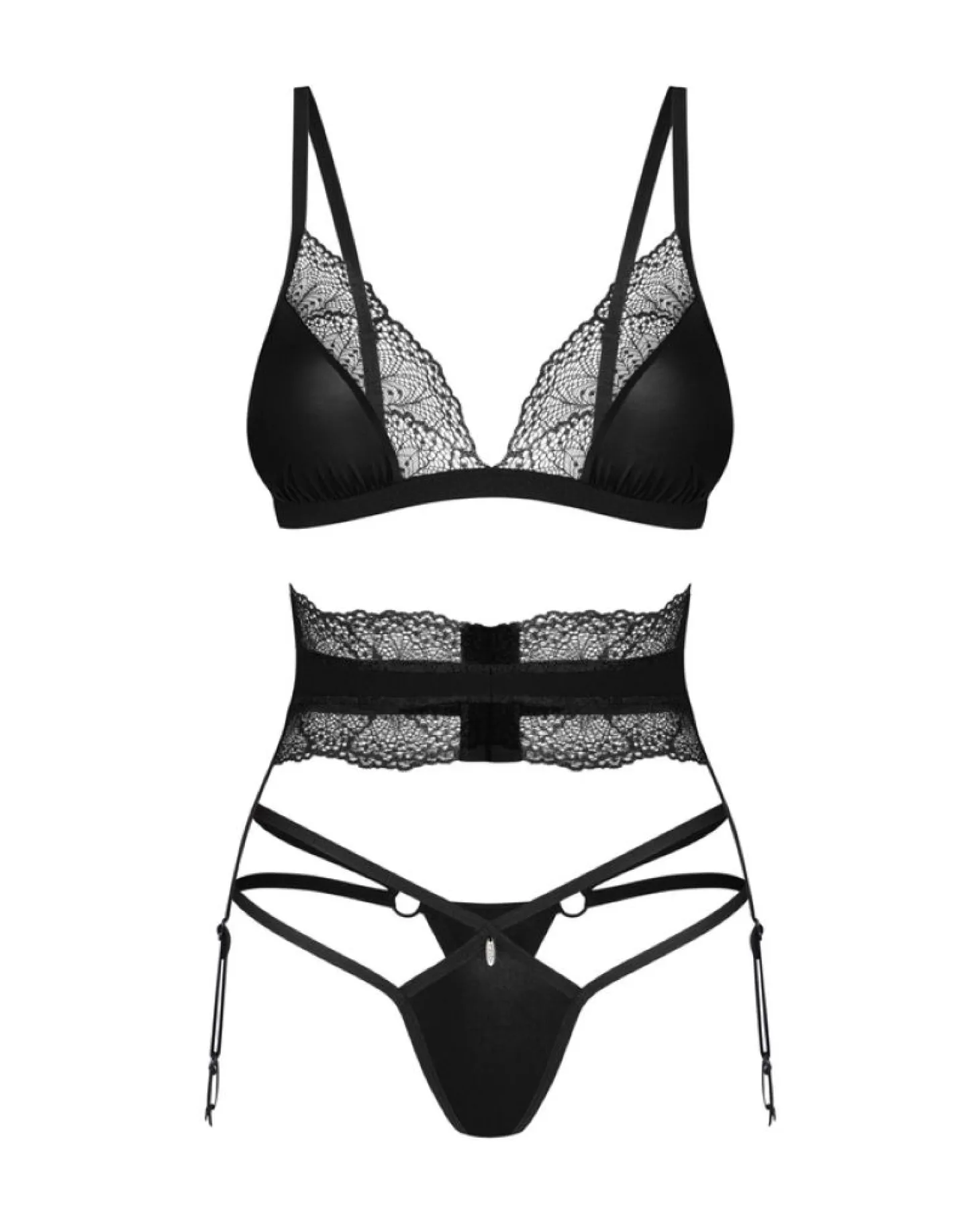 Obsessive - Lobellis Ensemble Trois Pièces - Noir