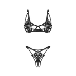 Obsessive - Luise Sublim Ensemble 2 Pièces - Noir
