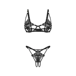 Obsessive - Luise Sublim Ensemble 2 Pièces - Noir