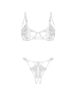 Obsessive - Luise Sublim Ensemble Ouvert - Blanc