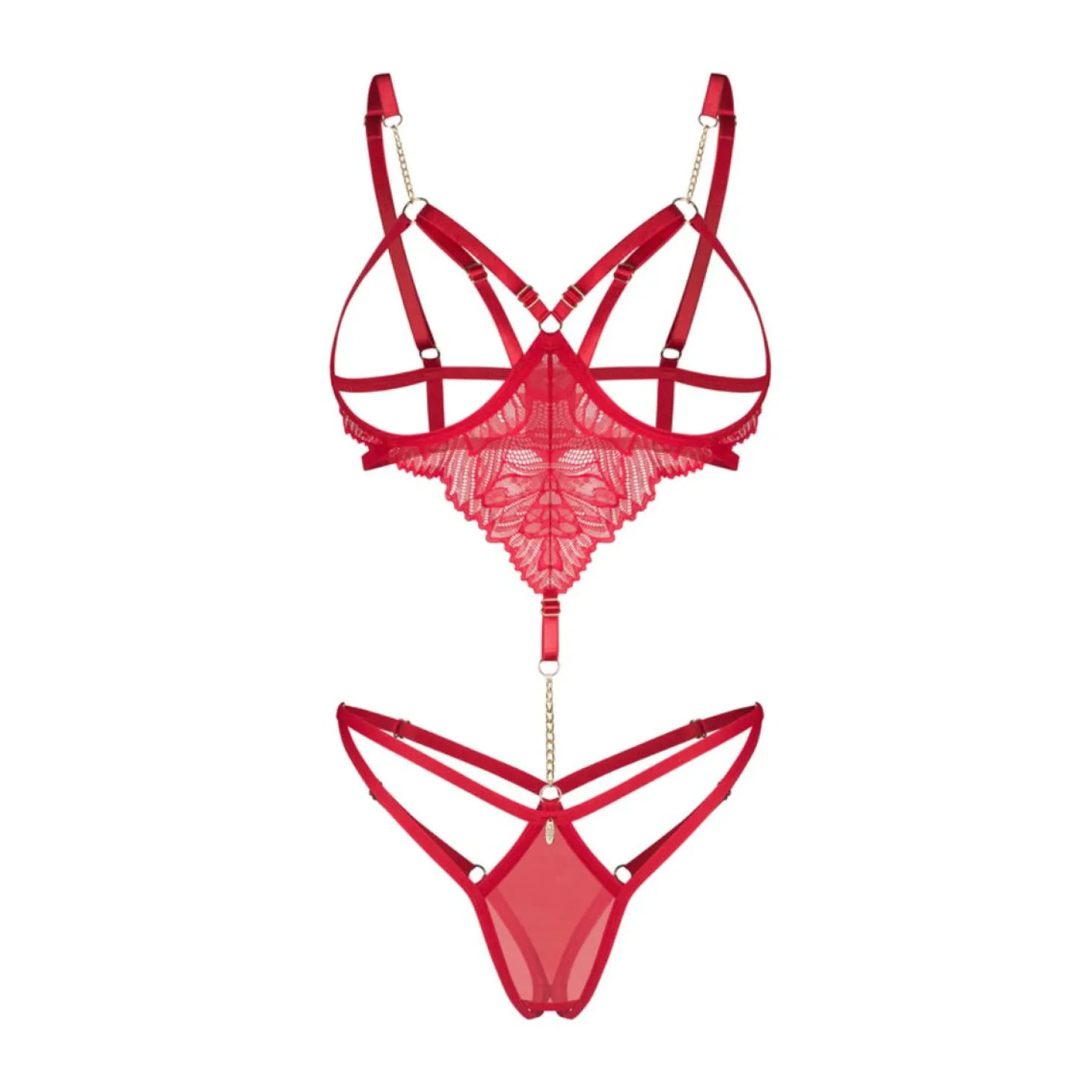 Obsessive – Matildea Body Ouvert – Rouge