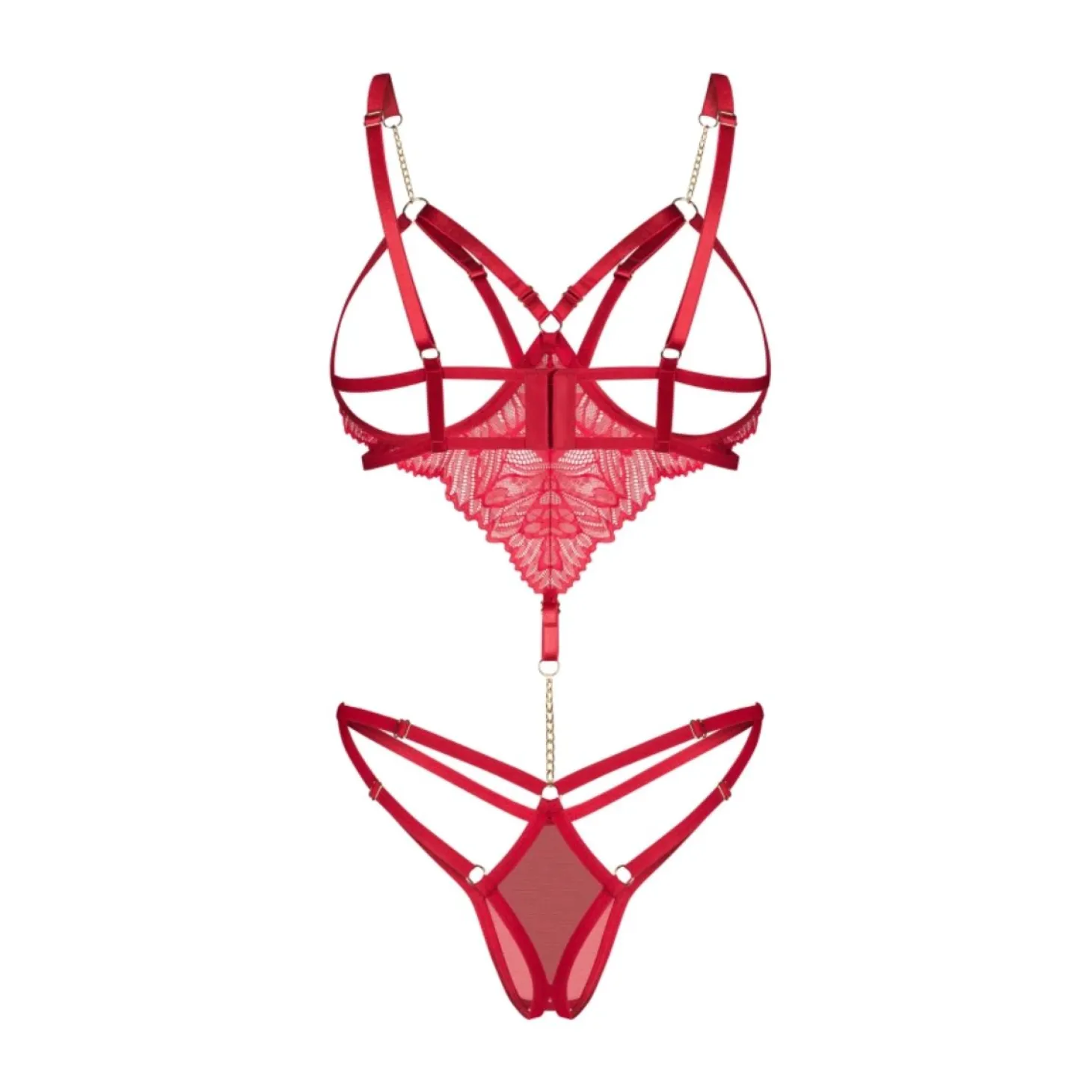 Obsessive – Matildea Body Ouvert – Rouge