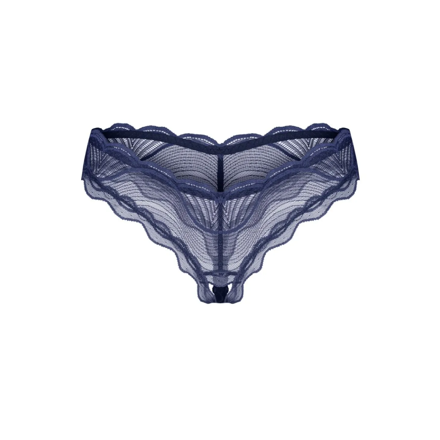 Obsessive - Nightly String Entrejambe Ouverte - Bleu