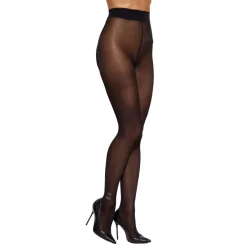 Obsessive - Norless Mess Collant Ouvert - Noir