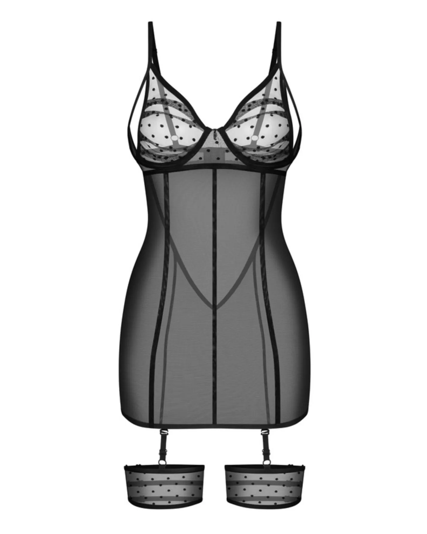 Obsessive - Nuites Chemise - Noir