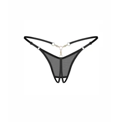 Obsessive - Oxaria String Ouvert - Noir