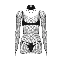 Obsessive - Sashalla Ensemble 4 Pièces - Noir