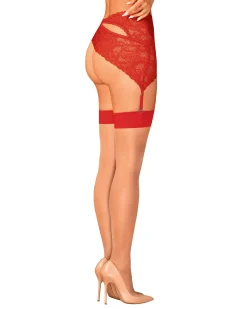 Obsessive - S814 Bas - Rouge