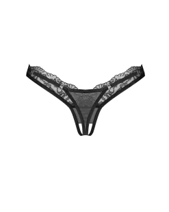 Obsessive – String Ouvert Arrowel – Noir