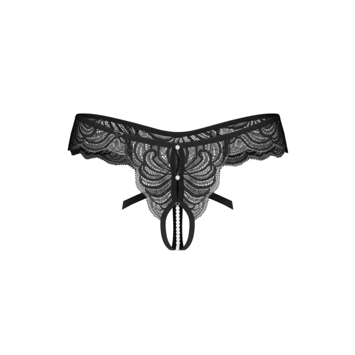 Obsessive - Trinise String Ouvert - Noir