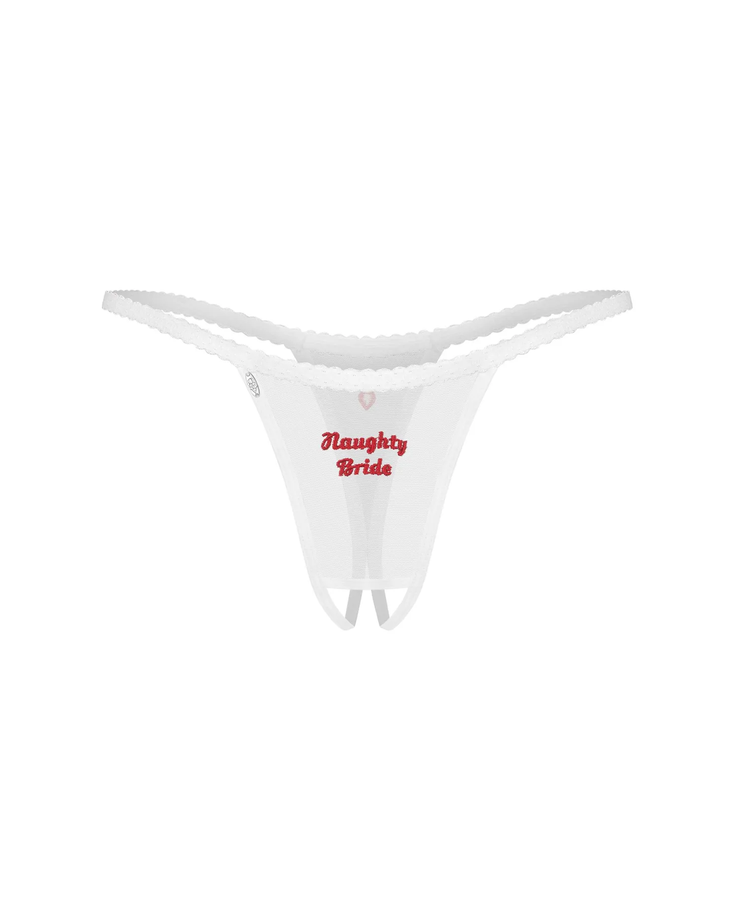 Obsessive - Weddya Bride String Ouvert - Blanc