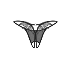 Obsessive - Zaliya String Ouvert - Noir