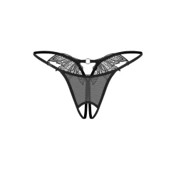 Obsessive - Zaliya String Ouvert - Noir