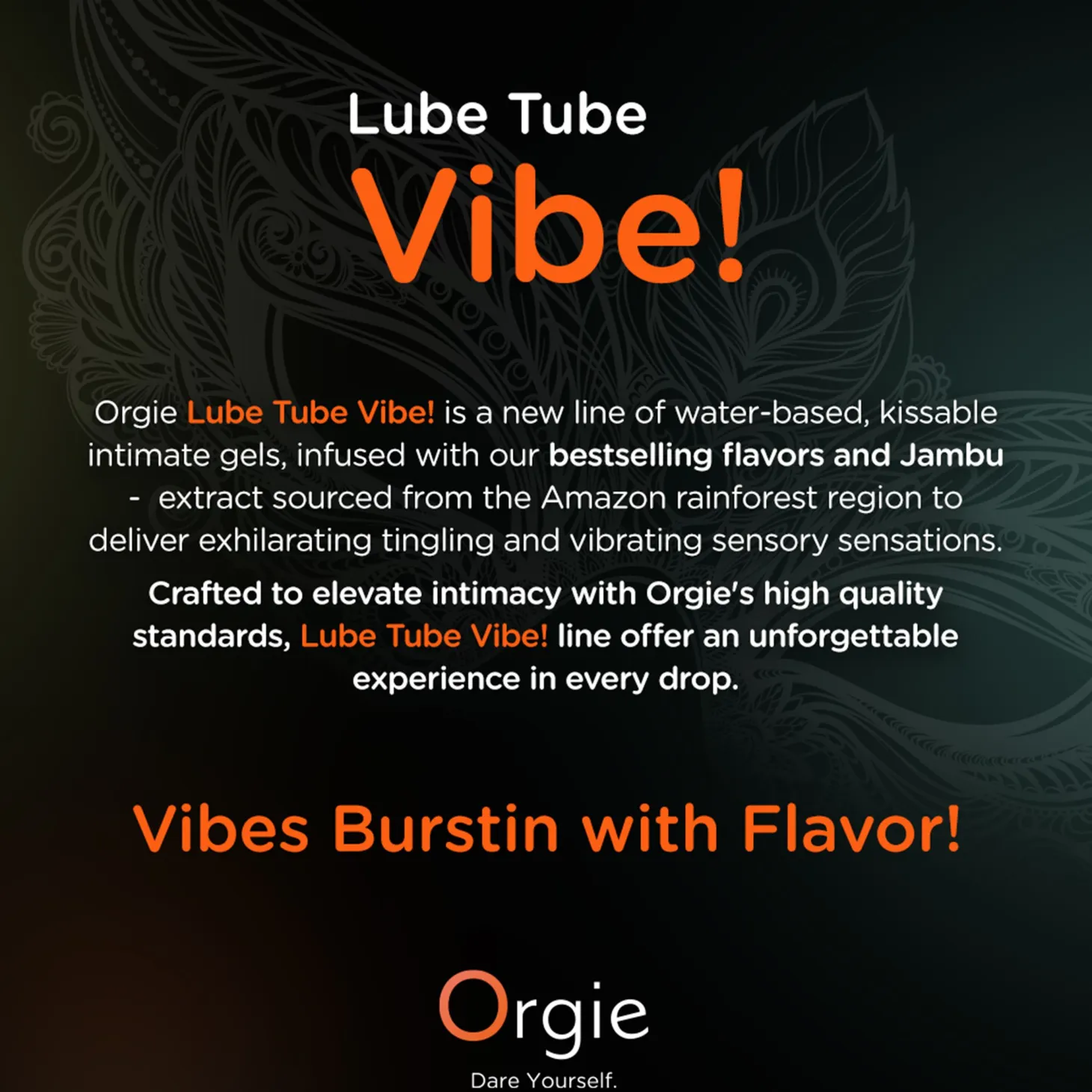 Orgie - Lube Tube Vibe Sex OnTthe Beach - 100 ml