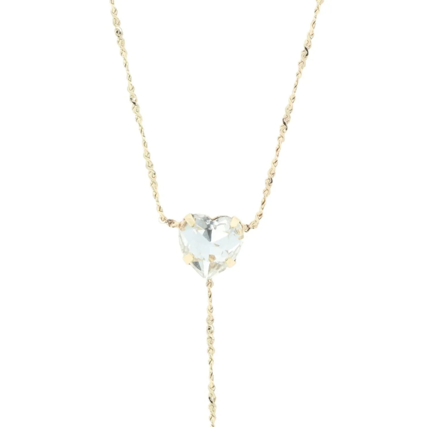 Otazu - Love Chevillère Crystal Heart - Transparent