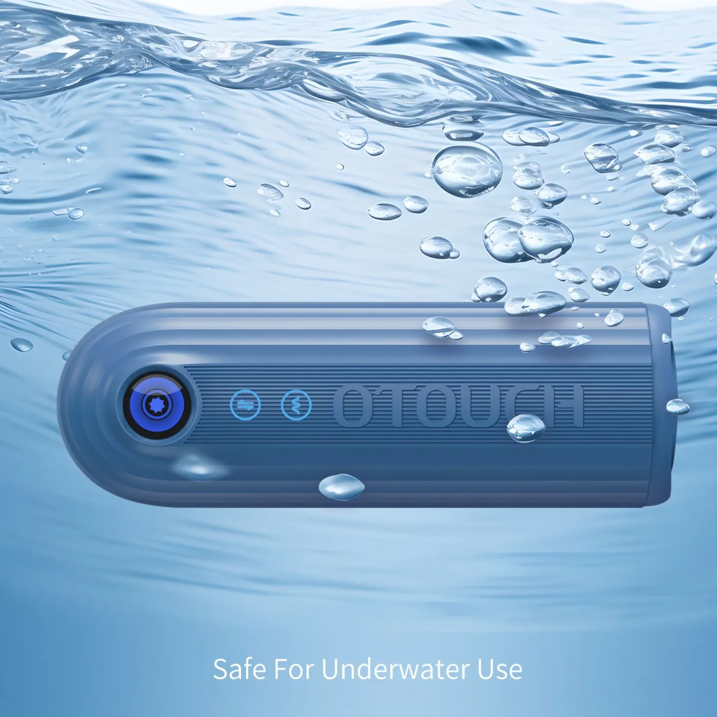 OTOUCH - Masturbateur étanche "Submarine" - Bleu