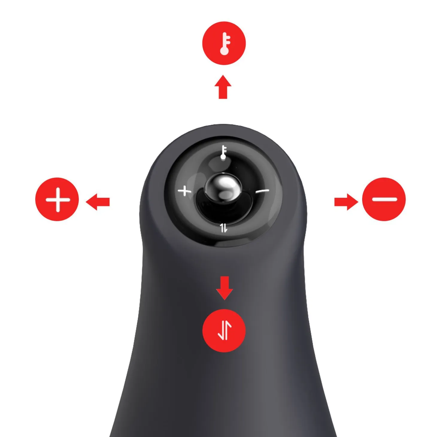 OTOUCH - Pleasure Engine Masturbateur Chauffant, Poussant et Vibrant