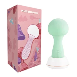 OTOUCH - Vibromasseur Wand Silicone Mushroom - Bleu-vert