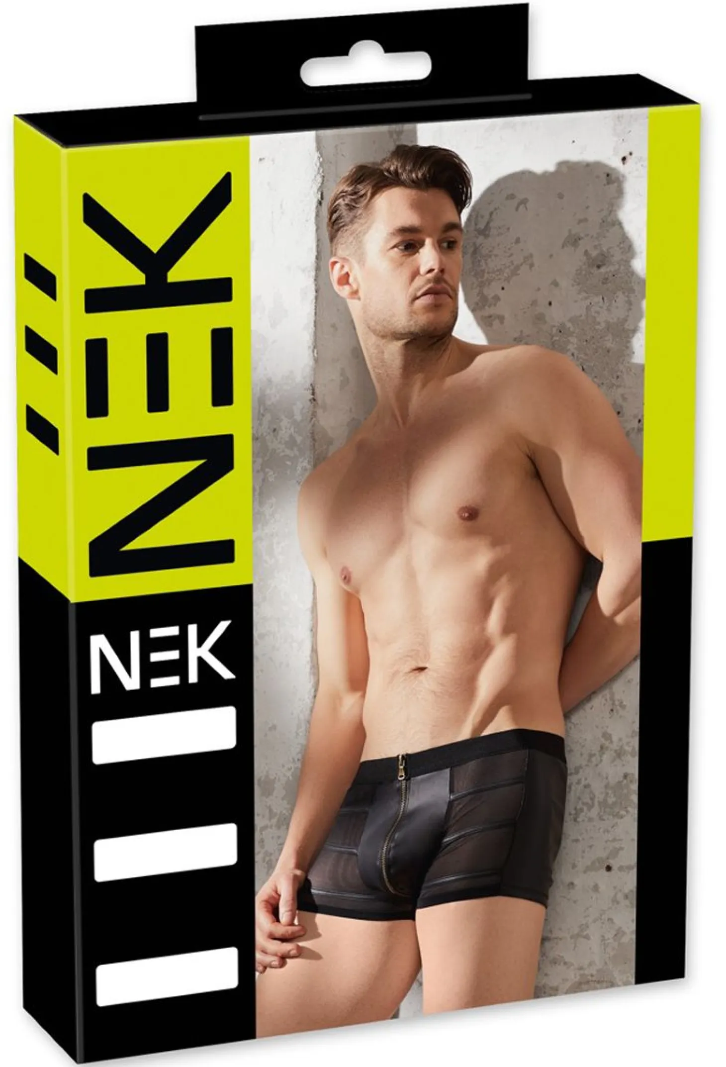 Pantalon translucide avec empiècements powernet