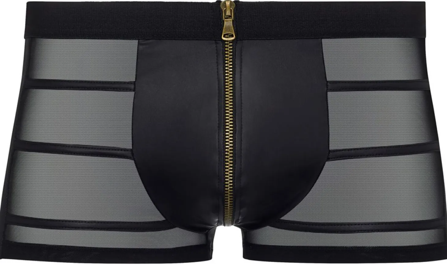 Pantalon translucide avec empiècements powernet