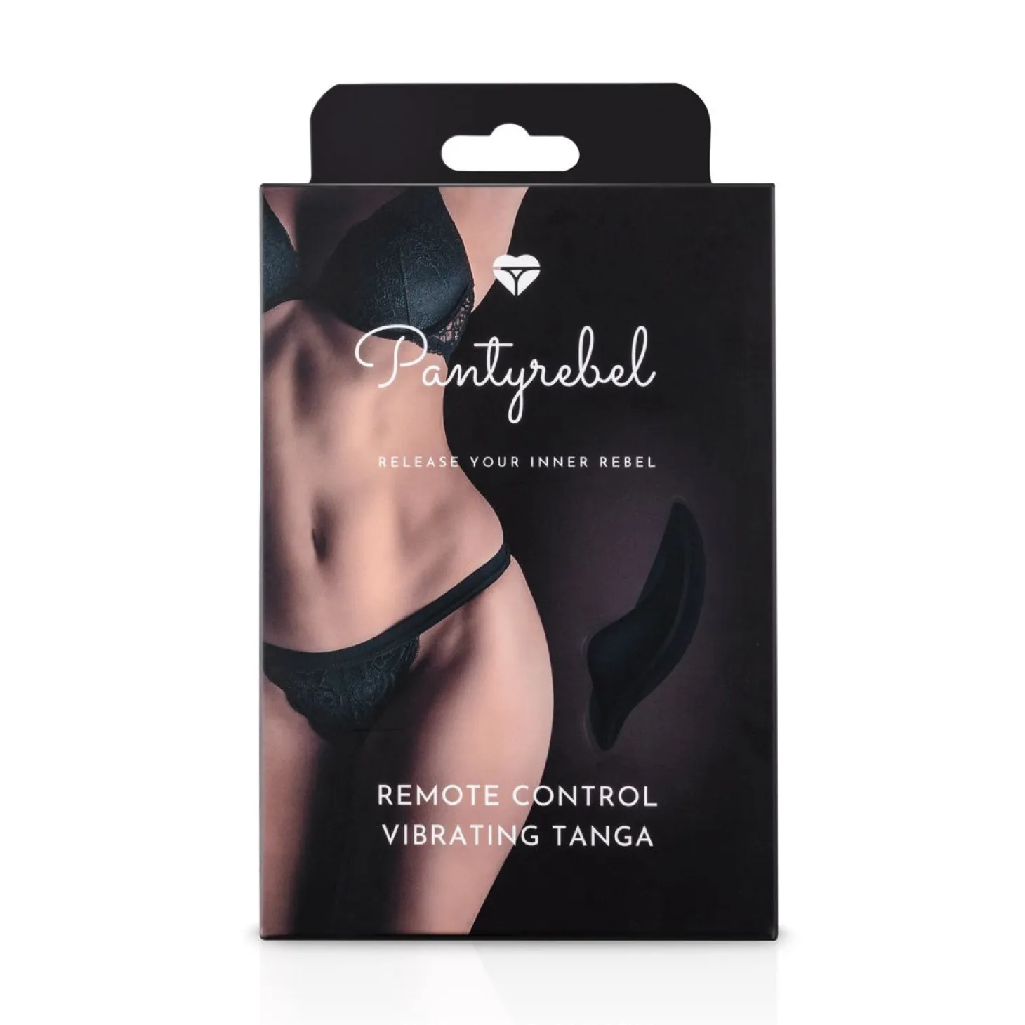 Panty Rebel - Culotte string vibrante - Noir