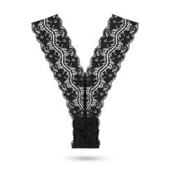 Panty Rebel - String vibrant - Noir