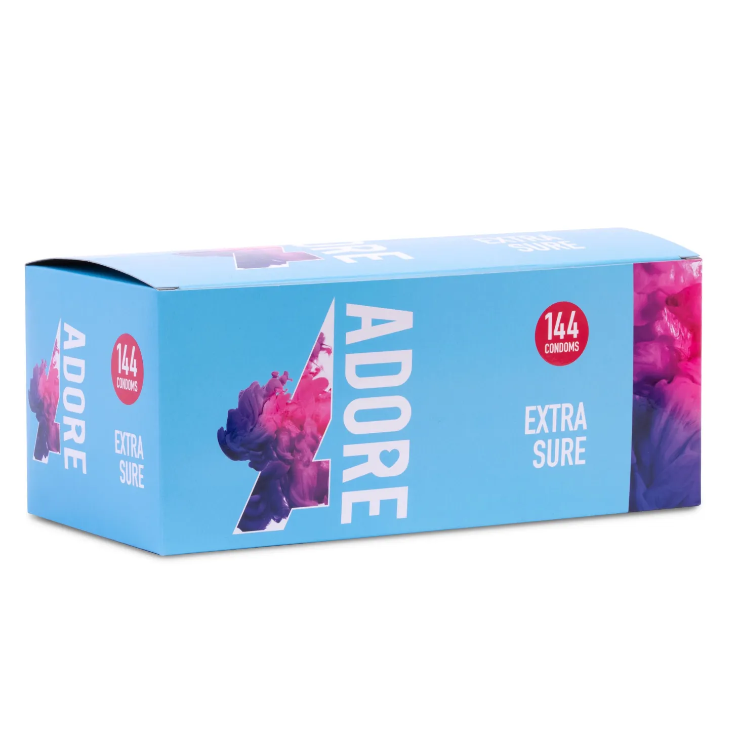 Pasante - Préservatifs "Adore Extra Sure" en latex - 144 pièces